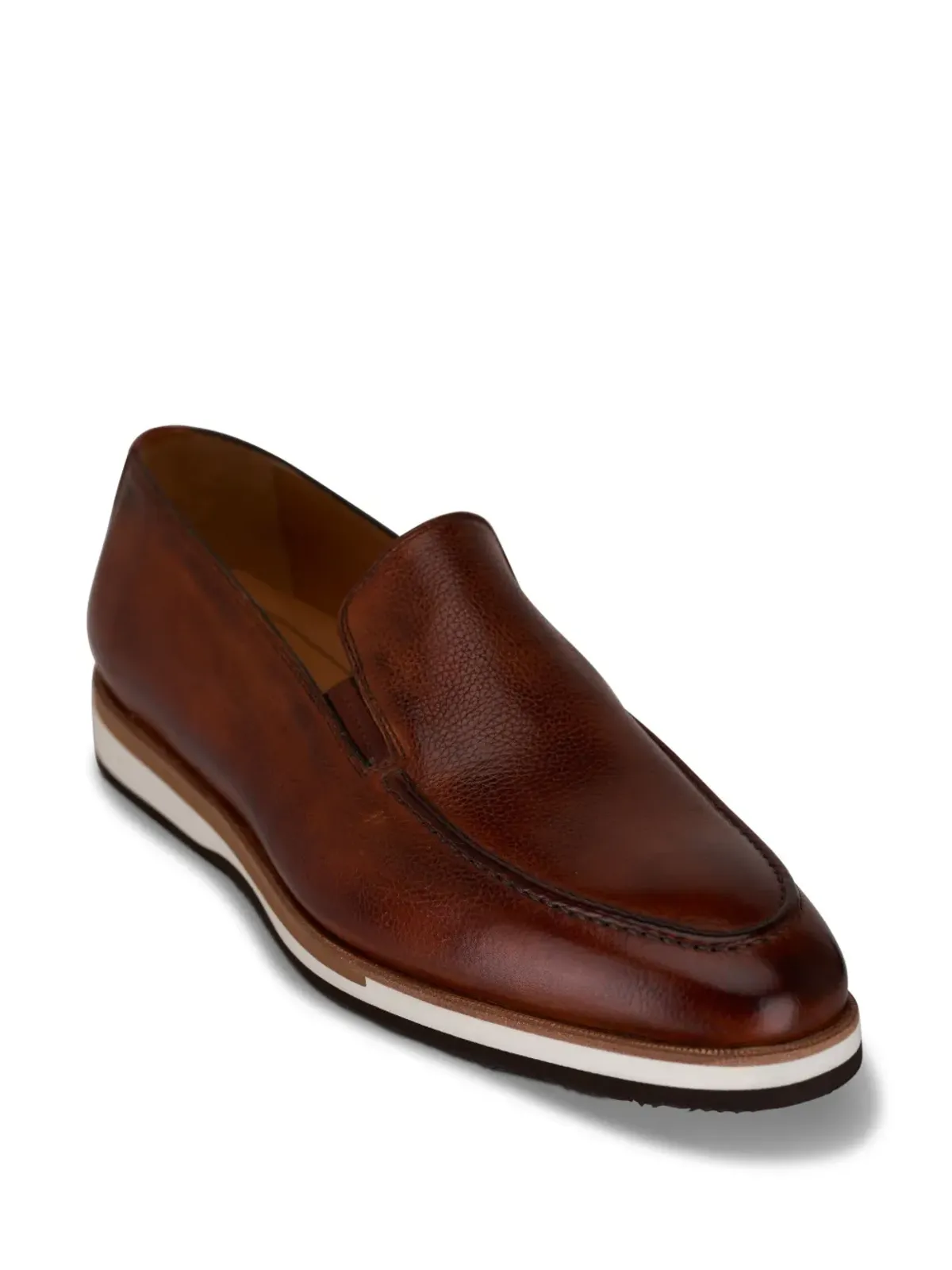 Bontoni Passegio レザー ローファー ブラウン - 画像2