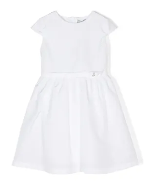 Herno Kids ロゴプレート タフタ ドレス - サムネイル1