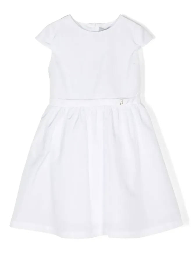 Herno Kids Herno Kids ロゴプレート タフタ ドレスの商品画像