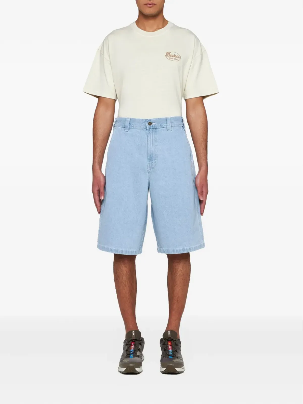 Dickies Construct マディソン デニムショーツ ブルー - 画像2