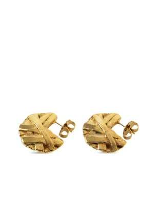 Paola Sighinolfi アイコン小さめフープピアス - Gold - サムネイル1