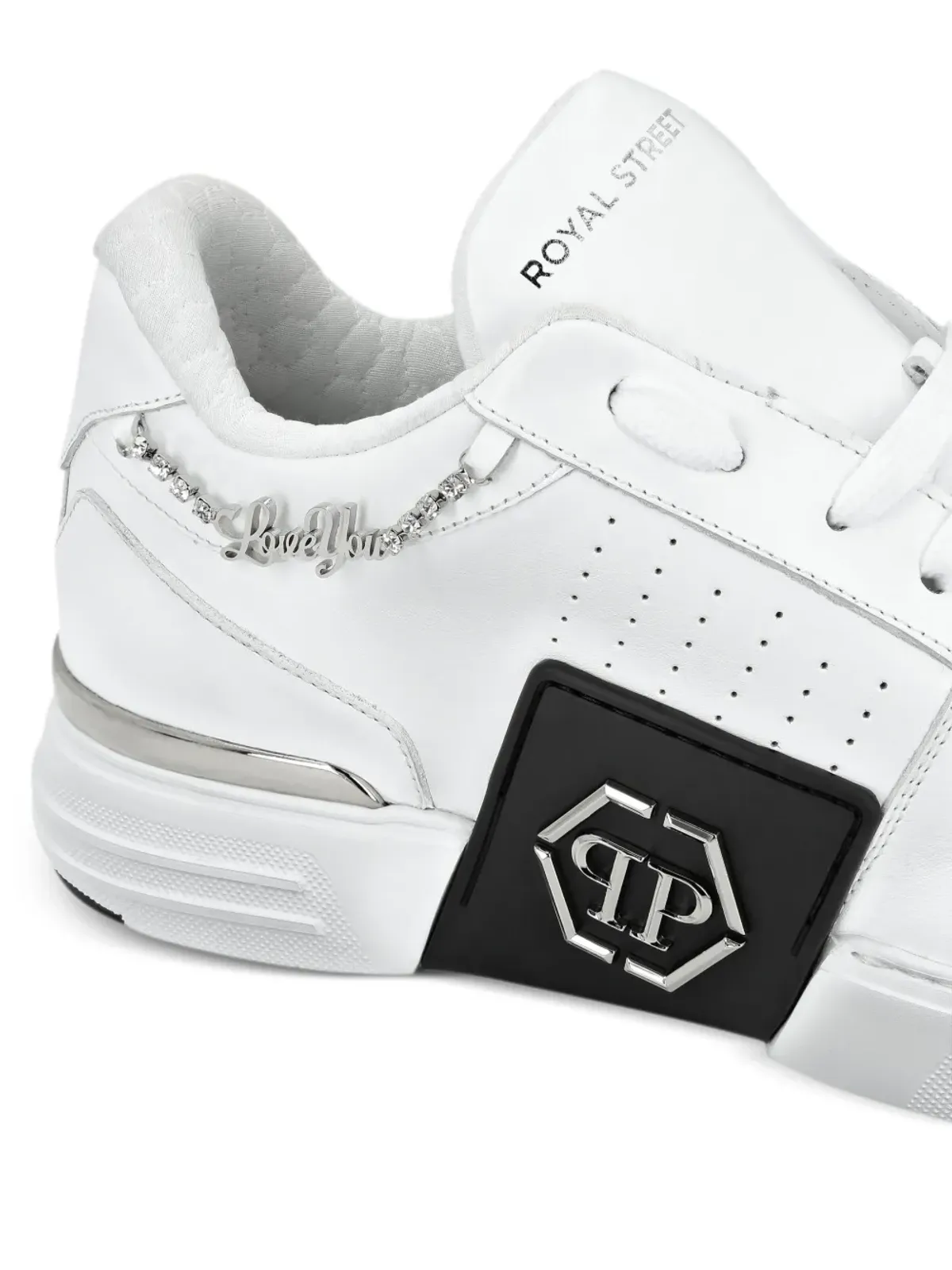 Philipp Plein Royal Street レザー スニーカー - 画像4
