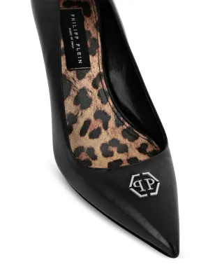 Philipp Plein 120mm デコルテパンプス - ブラック - サムネイル4