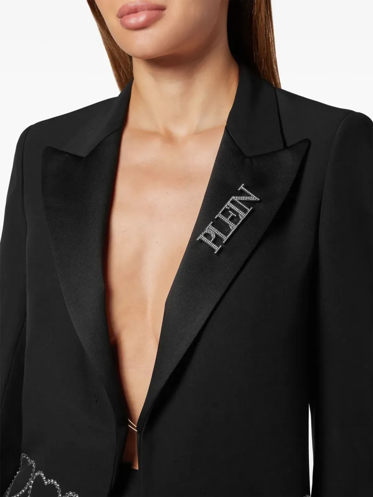Philipp Plein ハート装飾ブレザー - 画像5