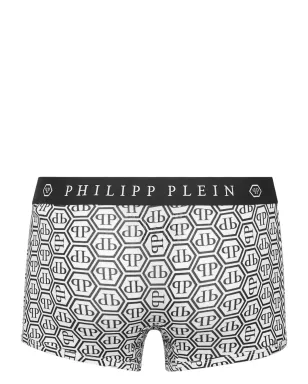 Philipp Plein モノグラム ボクサー - ホワイト - サムネイル2