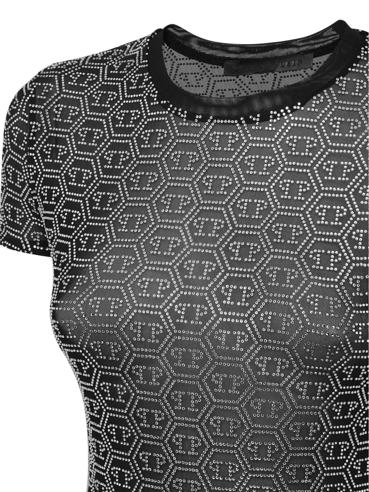 Philipp Plein セクシー ピュア Tシャツ ブラック - 画像2
