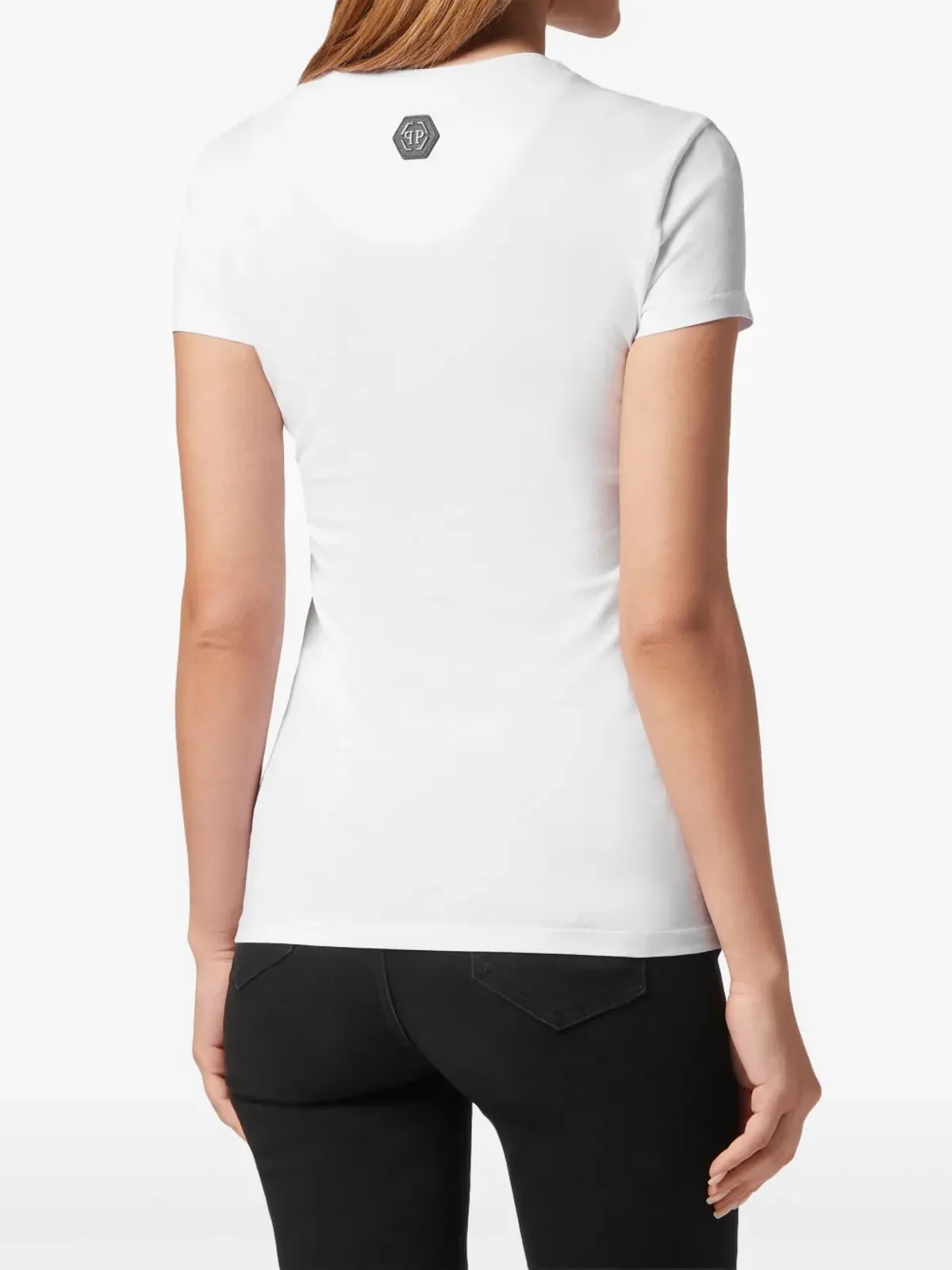 Philipp Plein レタリング入り コットン Tシャツ - 画像3