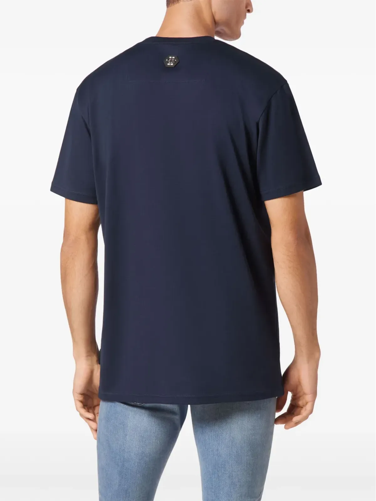 Philipp Plein SSタトゥー Tシャツ ブルー - 画像3