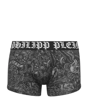 Philipp Plein ロゴ入りボクサー ブラック - サムネイル1
