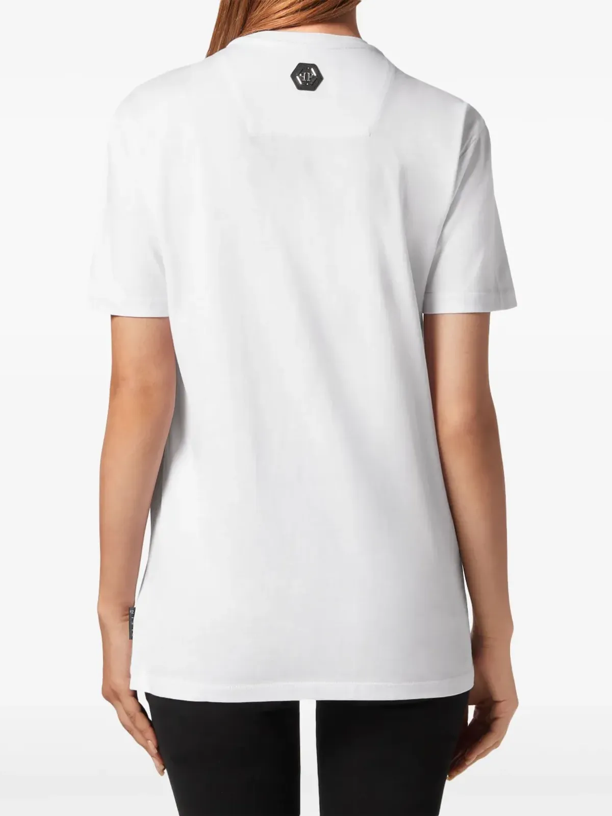 Philipp Plein タトゥー柄コットンTシャツ - 画像3
