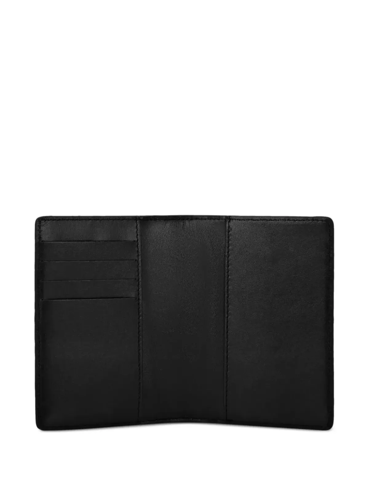 Philipp Plein Gothic Plein クロコダイル型押し パスポートカバー - ブラック - 画像3