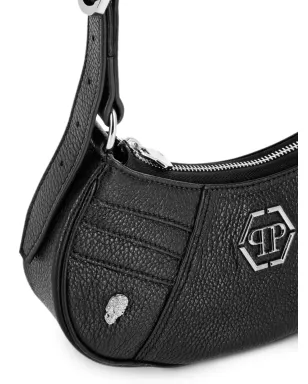 Philipp Plein ミニ レザー ショルダーバッグ - ブラック - サムネイル4