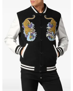 Philipp Plein タトゥーパッチ ボンバー ジャケット - サムネイル3