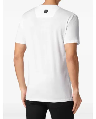 Philipp Plein タトゥープリント コットン Tシャツ - サムネイル4