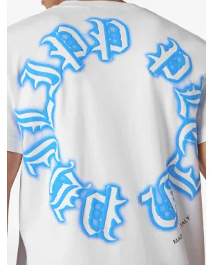 Philipp Plein ゴシック Pleinプリント Vネック Tシャツ - ホワイト - サムネイル4