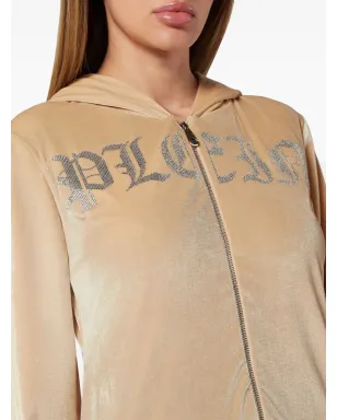 Philipp Plein ゴシックベロア フーディー - ニュートラルカラー - サムネイル5