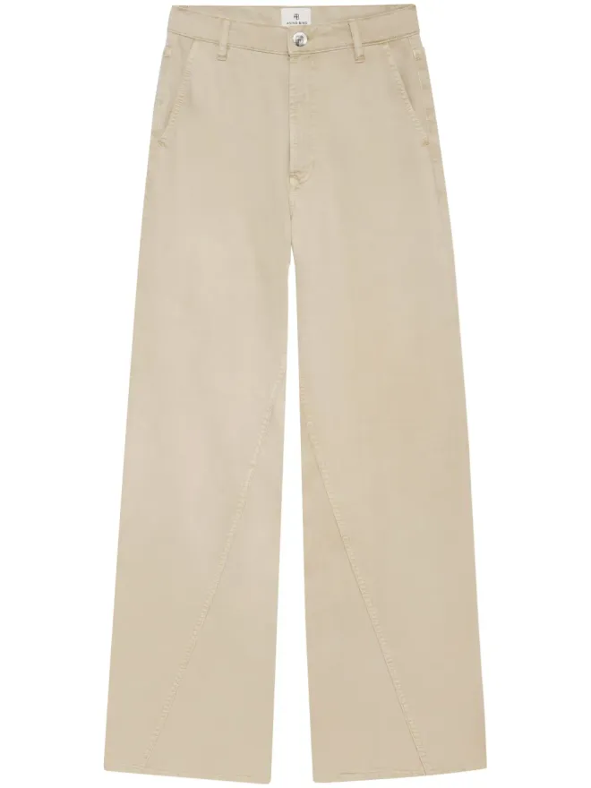 ANINE BING ANINE BING ブライリー カーブド・シーム ツイルパンツの商品画像