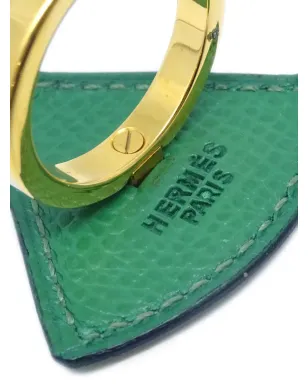 Hermès ビンテージ 1990年代〜2000年代 三角スカーフリング ゴールド - サムネイル3