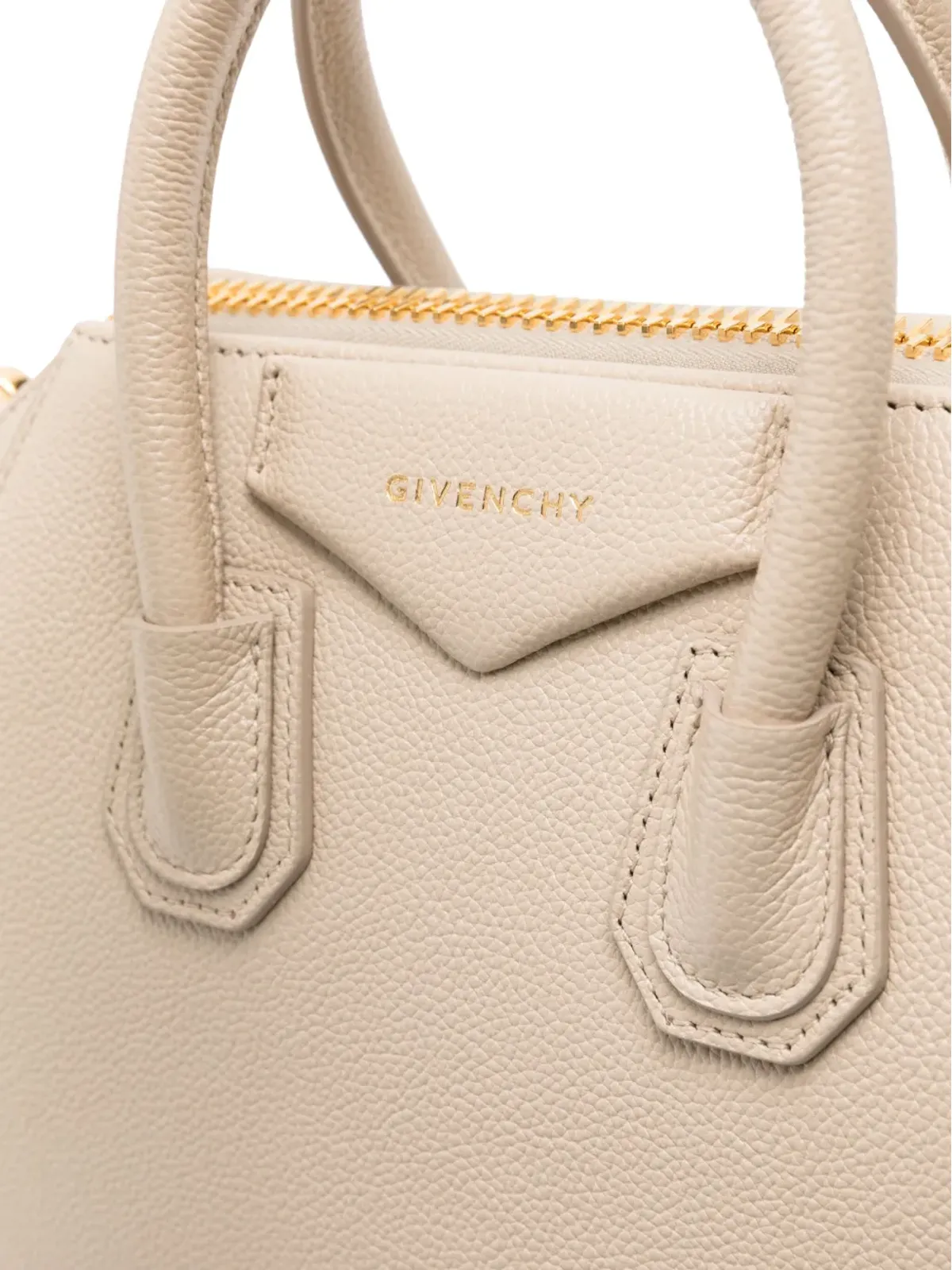 Givenchy アンティゴナ レザー トートバッグ - ニュートラルカラー - 画像4