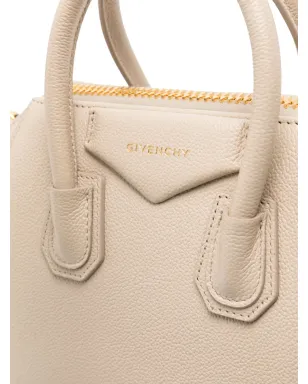 Givenchy アンティゴナ レザー トートバッグ - ニュートラルカラー - サムネイル4