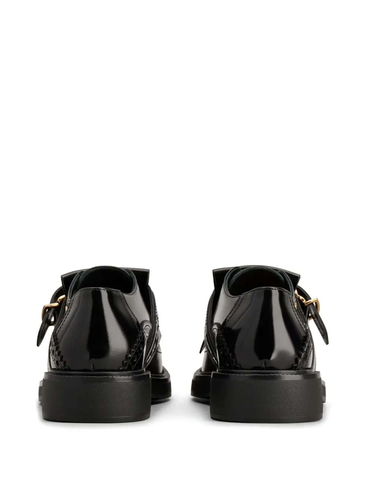 Tod's フリンジディテール レザー ローファー - ブラック - 画像3