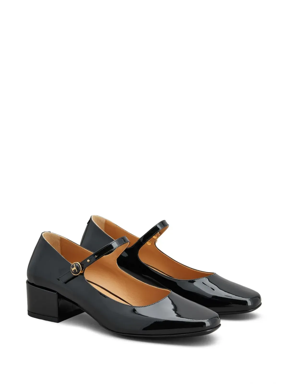 Tod's Mary Jane patent-finish パンプス - ブラック - 画像2