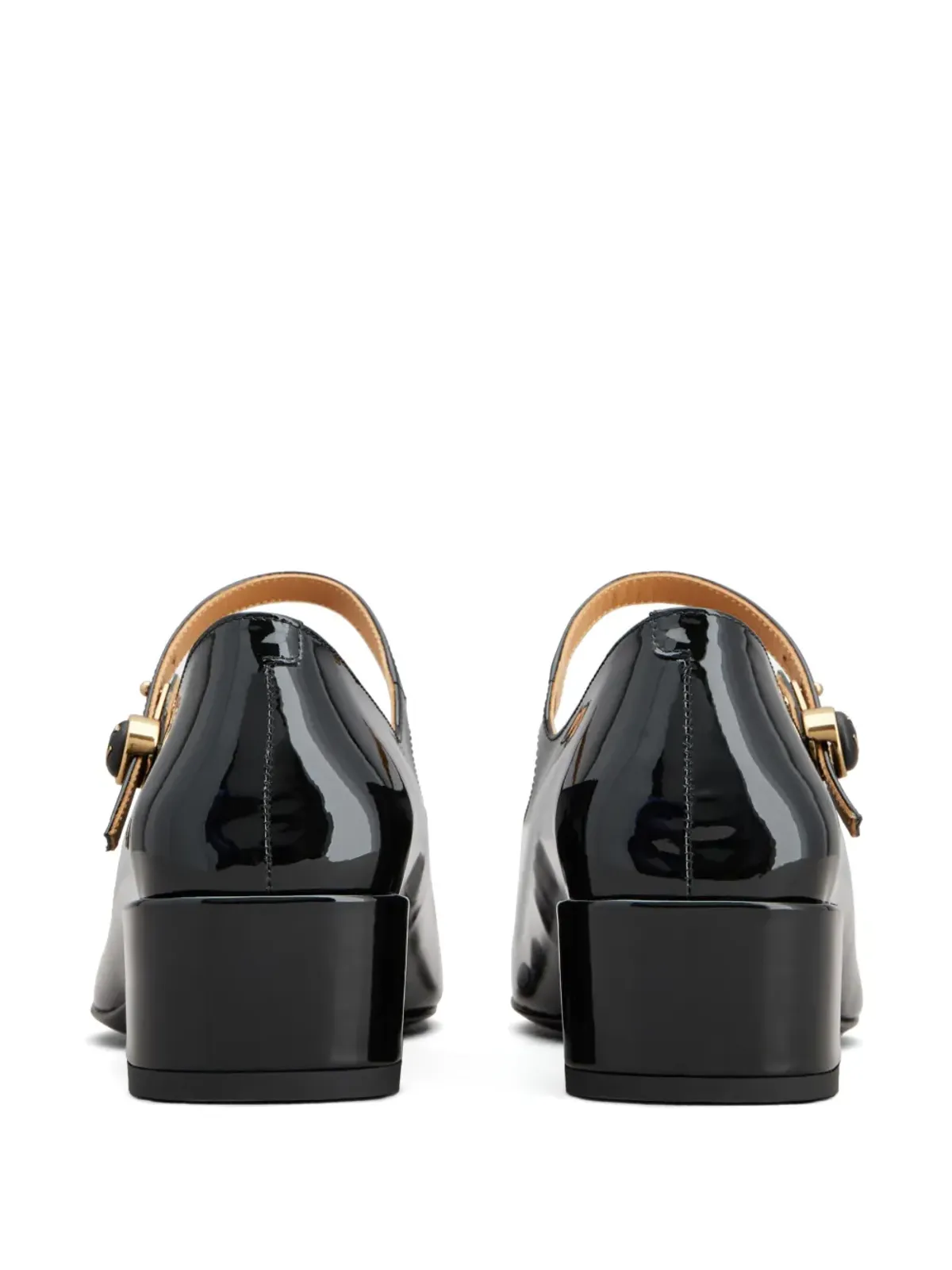 Tod's Mary Jane patent-finish パンプス - ブラック - 画像3