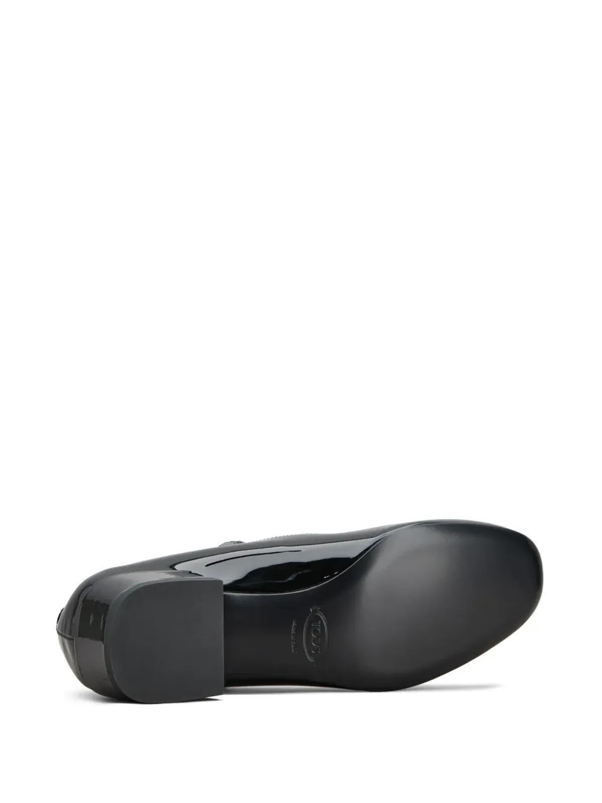 Tod's Mary Jane patent-finish パンプス - ブラック - 画像4