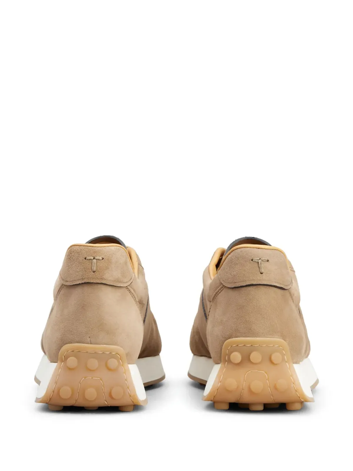 Tod's パネル入りスエード・レースアップスニーカー - 画像3