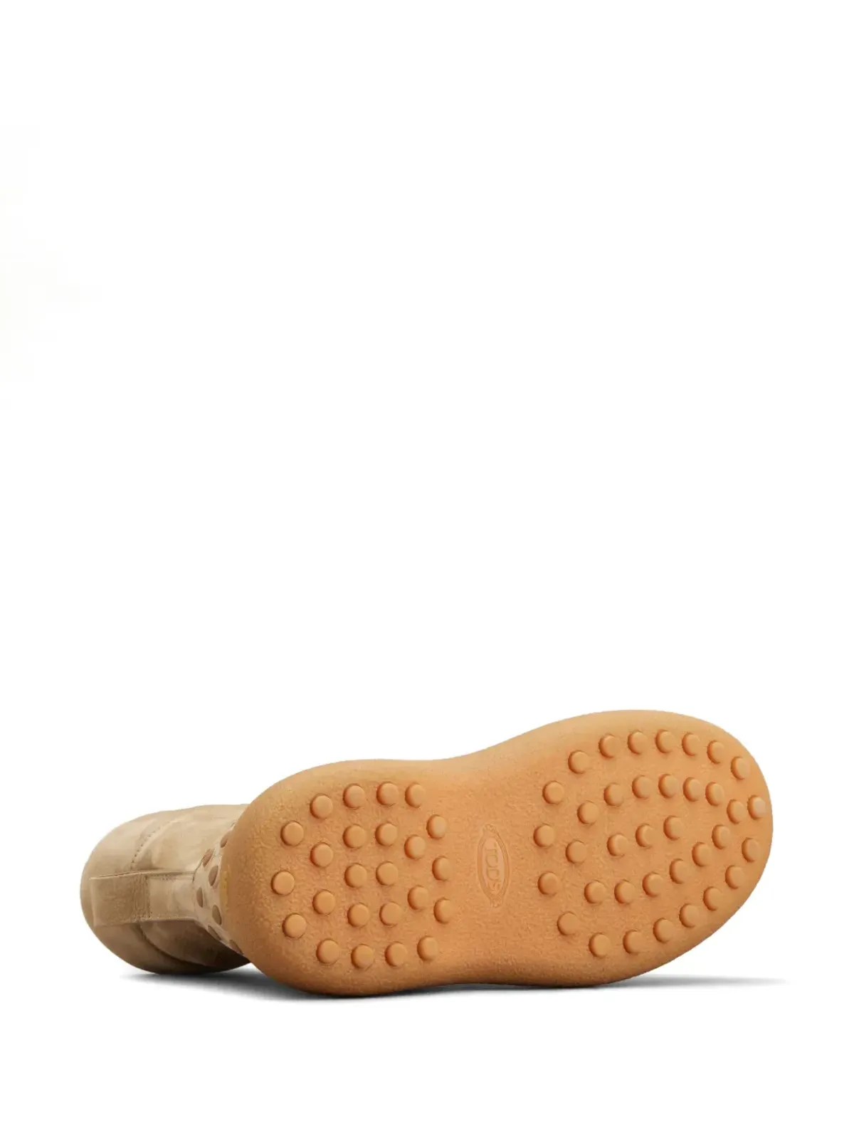 Tod's レースアップ レザー コンバットブーツ - ニュートラルカラー - 画像4