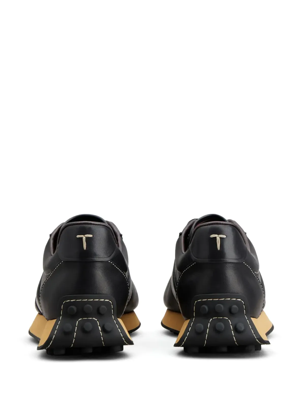 Tod's スポルティーヴォ アクティブ レザー スニーカー ブラック - 画像3