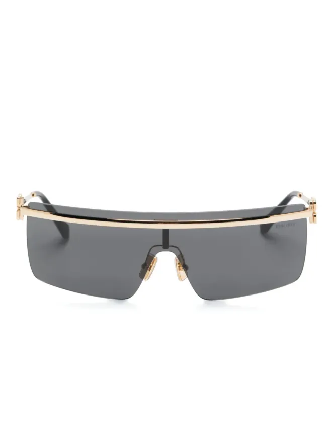 Miu Miu Eyewear Miu Miu Eyewear マスクフレームサングラスの商品画像