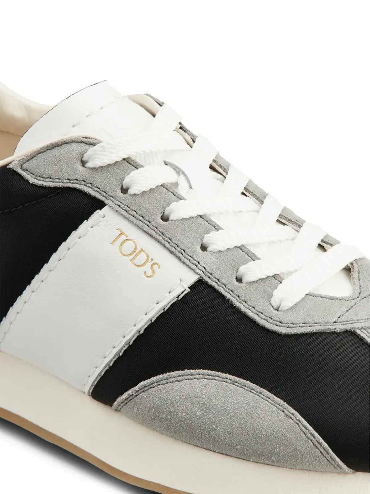 Tod's スエードトリムのスニーカー - グレー - 画像5