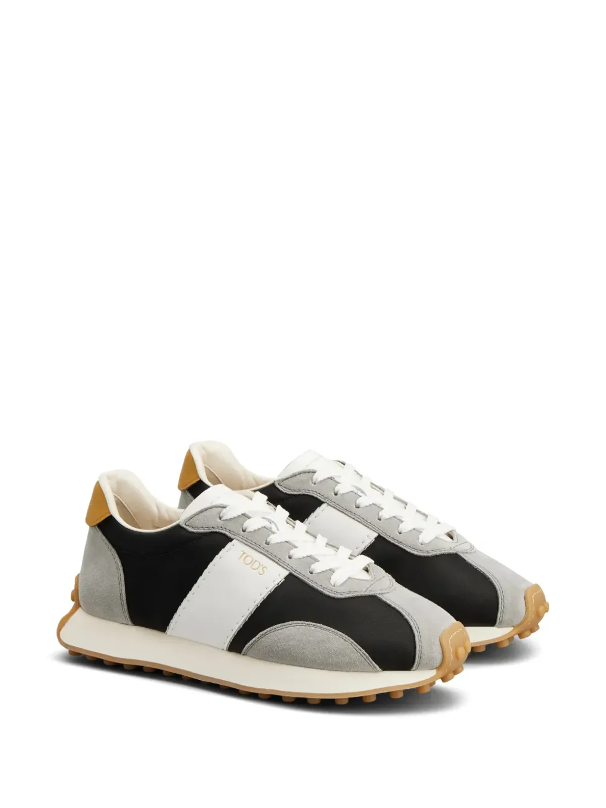 Tod's スエードトリムのスニーカー - グレー - 画像2