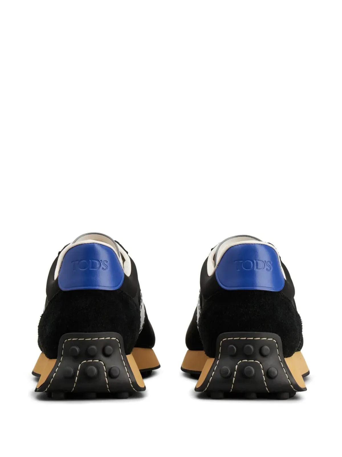 Tod's Gommino パネルドスニーカー ブラック - 画像3