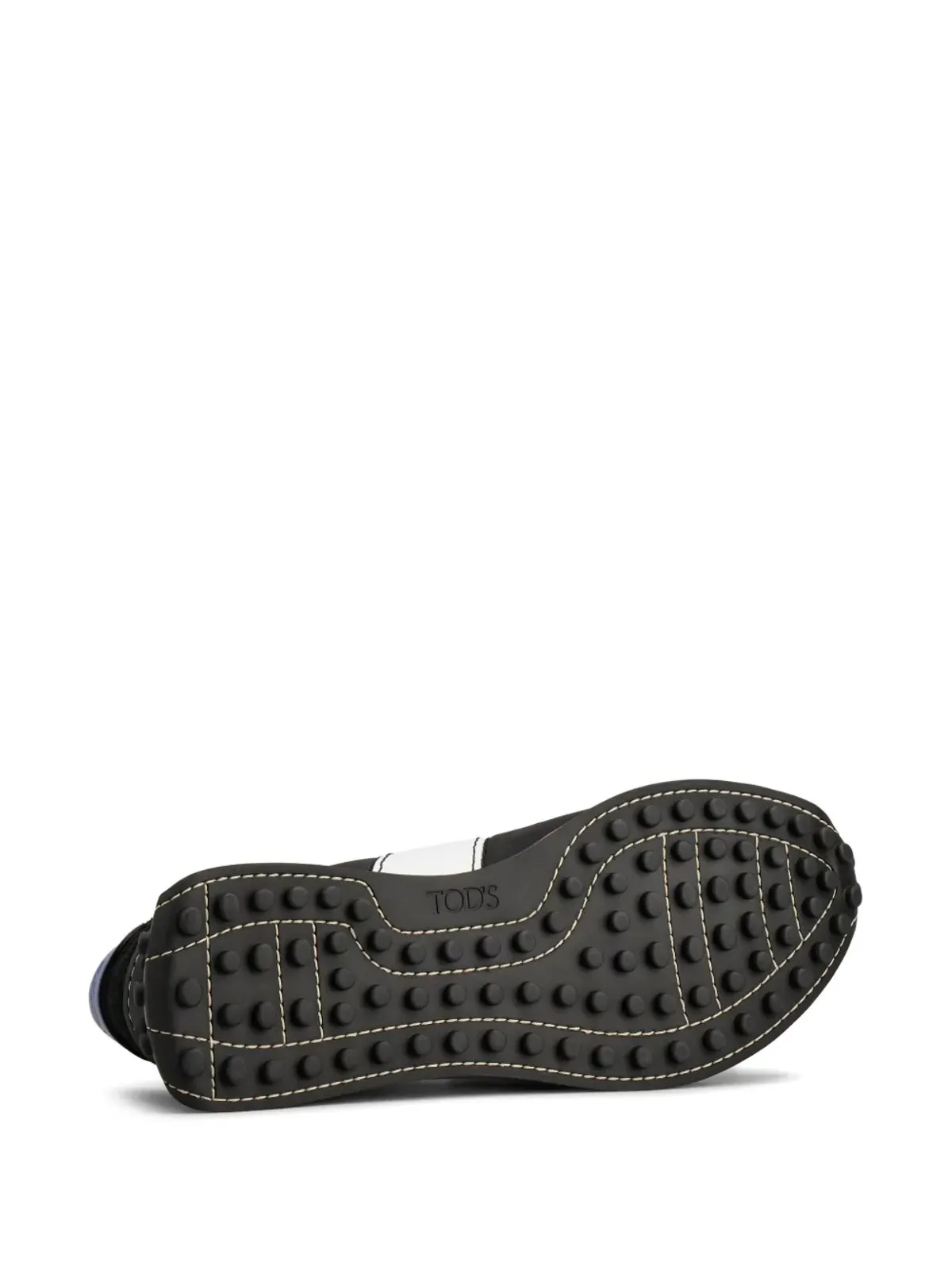 Tod's Gommino パネルドスニーカー ブラック - 画像4