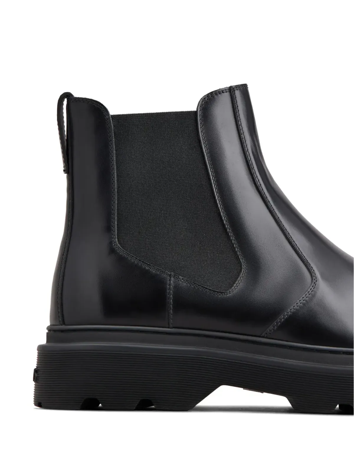 Tod's アンクルレザーブーツ ブラック - 画像5