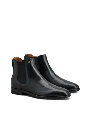 Tod's ロゴプレート レザー アンクルブーツ - サムネイル2