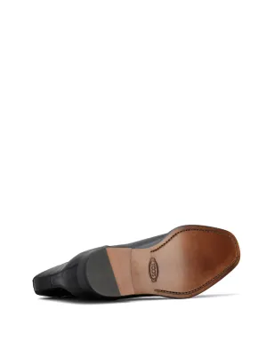 Tod's ロゴプレート レザー アンクルブーツ - サムネイル4