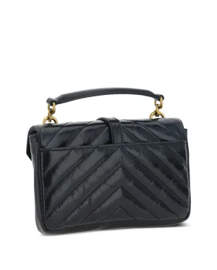 Saint Laurent アップリケロゴ入り キルティングレザー ウォレット ブラック - サムネイル3