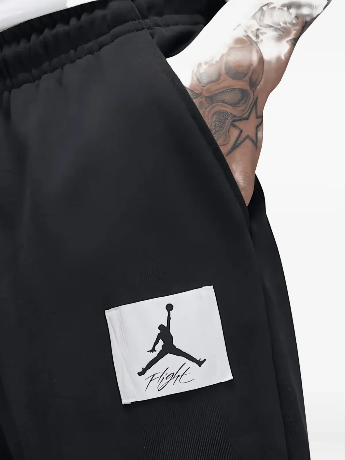 Jordan フライトロゴ フリース ジョガーパンツ - ブラック - 画像3