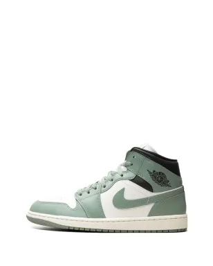 Jordan エア ジョーダン 1 ミッド ジェイドスモーク スニーカー - グリーン - サムネイル5