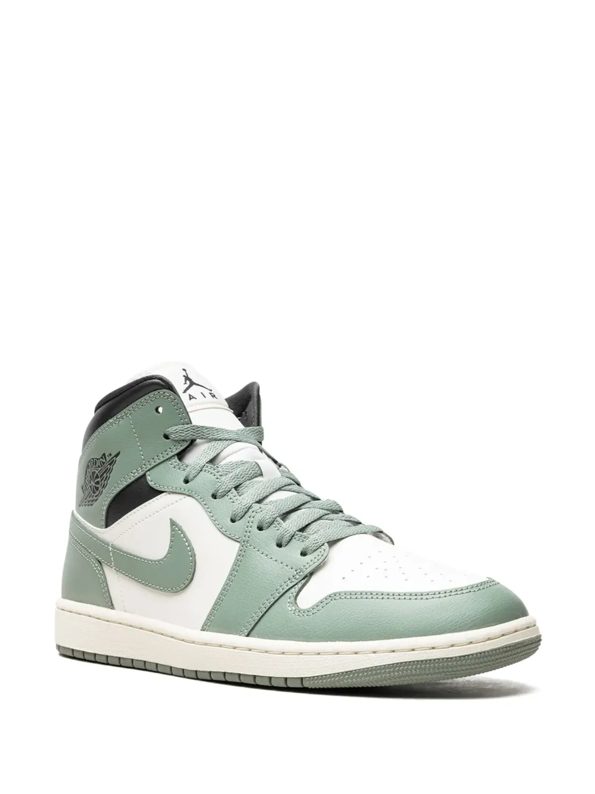Jordan エア ジョーダン 1 ミッド ジェイドスモーク スニーカー - グリーン - 画像2