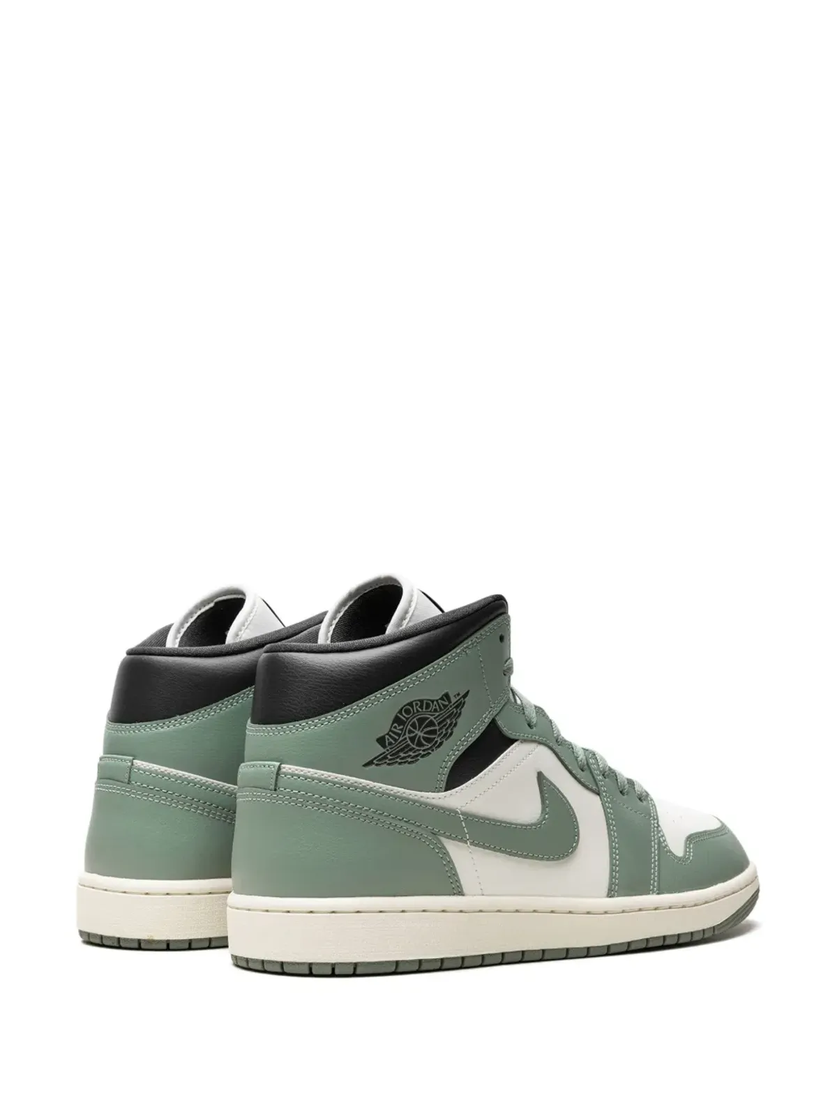 Jordan エア ジョーダン 1 ミッド ジェイドスモーク スニーカー - グリーン - 画像3