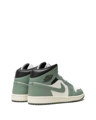 Jordan エア ジョーダン 1 ミッド ジェイドスモーク スニーカー - グリーン - サムネイル3