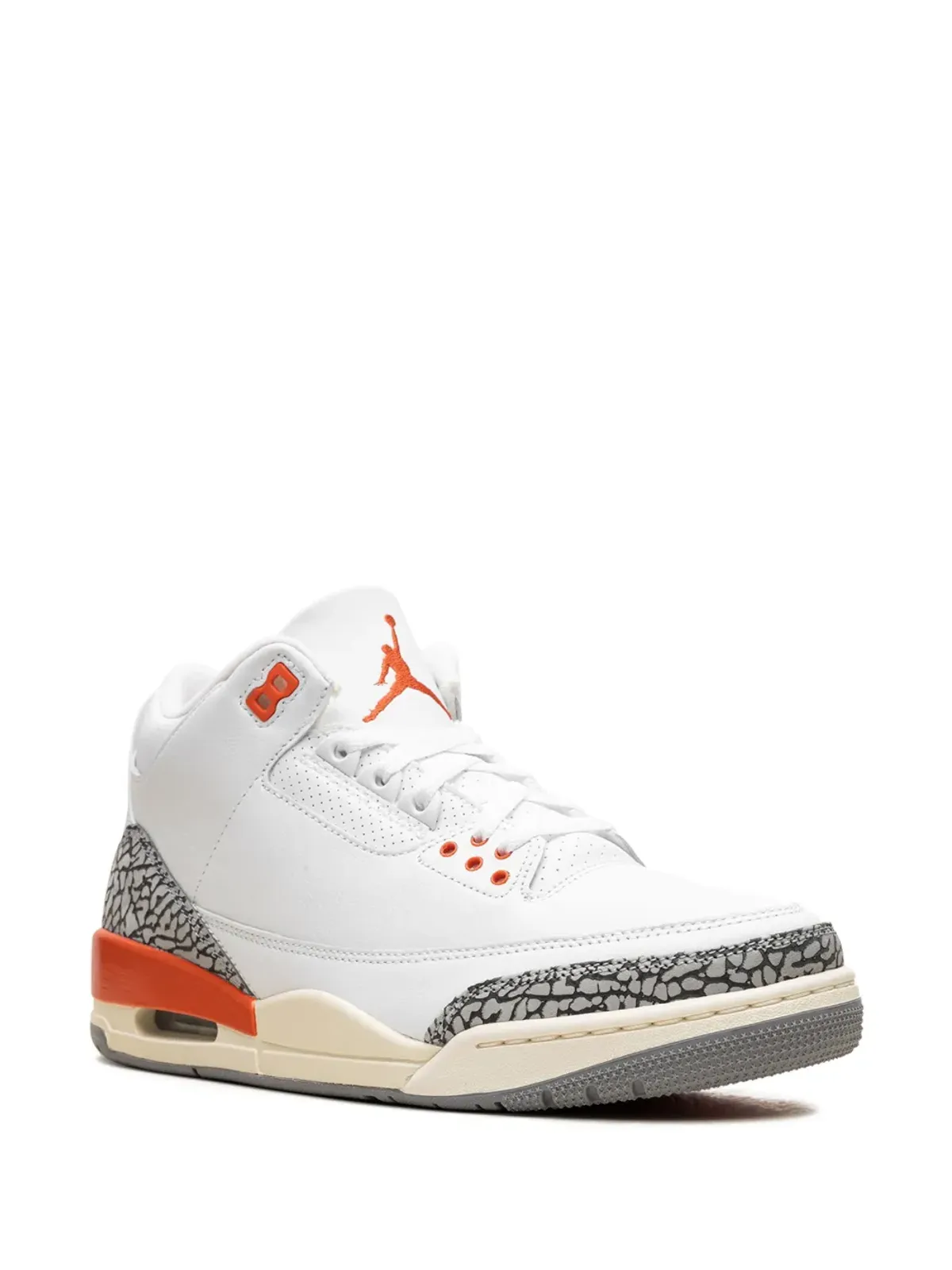 Jordan エアジョーダン3 レトロ Georgia Peach スニーカー ホワイト - 画像2