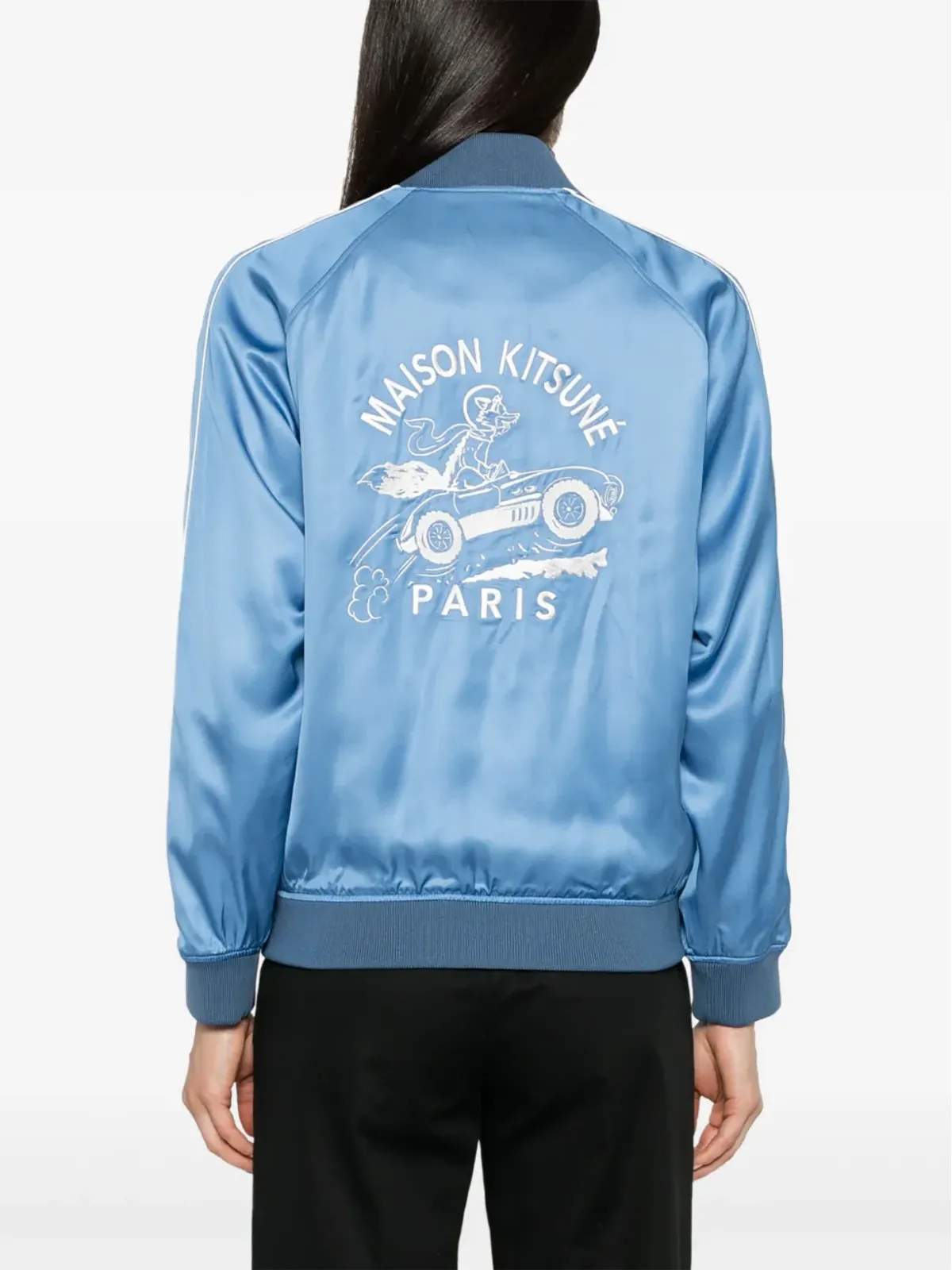 Maison Kitsuné テディボンバー ジャケット - ブルー - 画像4