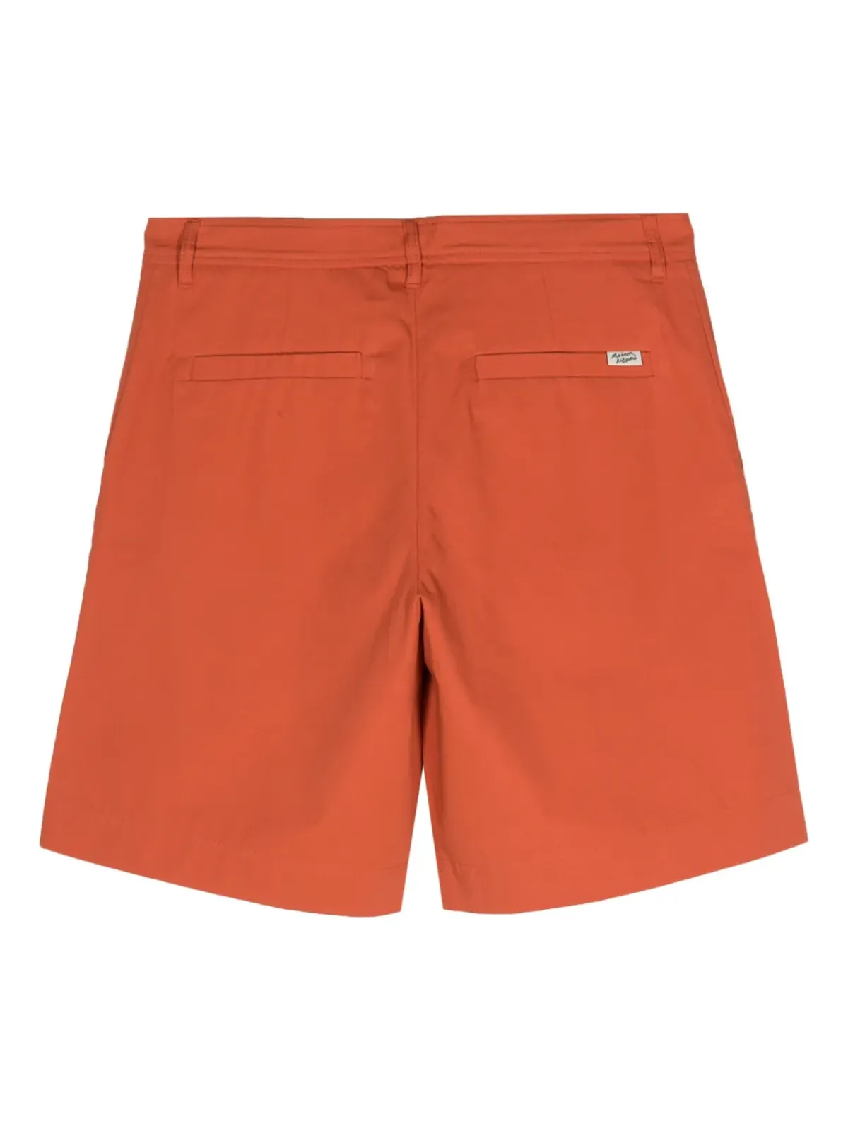 Maison Kitsuné ボードコットン バミューダショーツ - オレンジ - 画像2