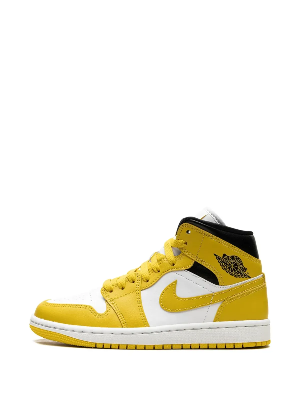 Jordan エア ジョーダン 1 ミッド「Vivid Sulfur」スニーカー - イエロー - 画像5