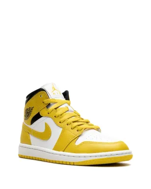 Jordan エア ジョーダン 1 ミッド「Vivid Sulfur」スニーカー - イエロー - サムネイル2